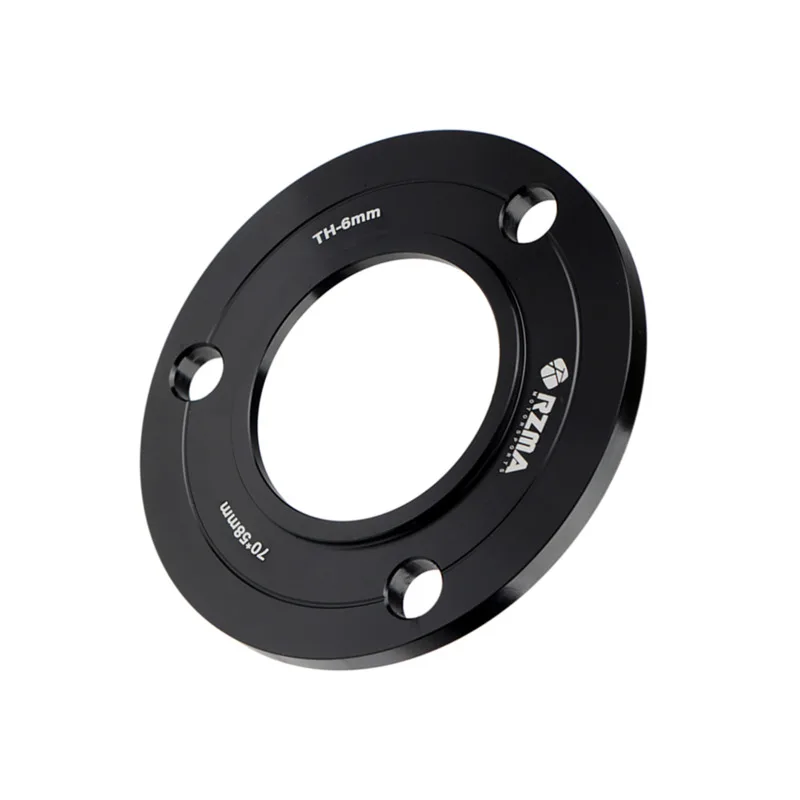 

3 Hole Electric Bike Brake Rotor Flange Gasket 70mm Mounting 1mm-12mm Thickness Motorcycle / Electric Bike Flange Gasket