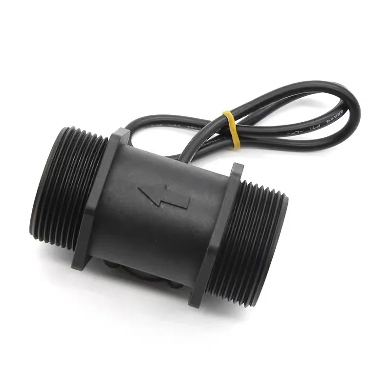 DN40 1.5 inch Turbine flowmeter Water flow sensor Hall flow meter rate 5~150L/Min YF-DN40 DC3.5~24V