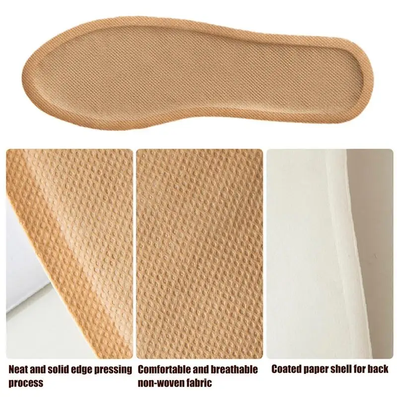 10 Pairs Self Heating Foot Warmers Constant Temperature Non Electric long-lasting heating Winter Outdoor Foot Warming Pad