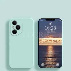 Enhanced Liquid Silicone TPU Rubber Protector Case for Honor 400 Pro - Sleek and Durable Cover (Light Green)