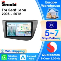 Autoradio Android Auto Navigation GPS Carplay pour Seat Leon 2 MK2 2005-2012 lecteur vidéo multimédia stéréo DSP WIFI unité principale 1