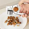 1Pc Garlic Press Crusher Mincer Kitchen Gadgets Zinc Alloy Garlic Smasher Squeezer Manual Mashed Vegetables Ginger Kitchen Tools 2
