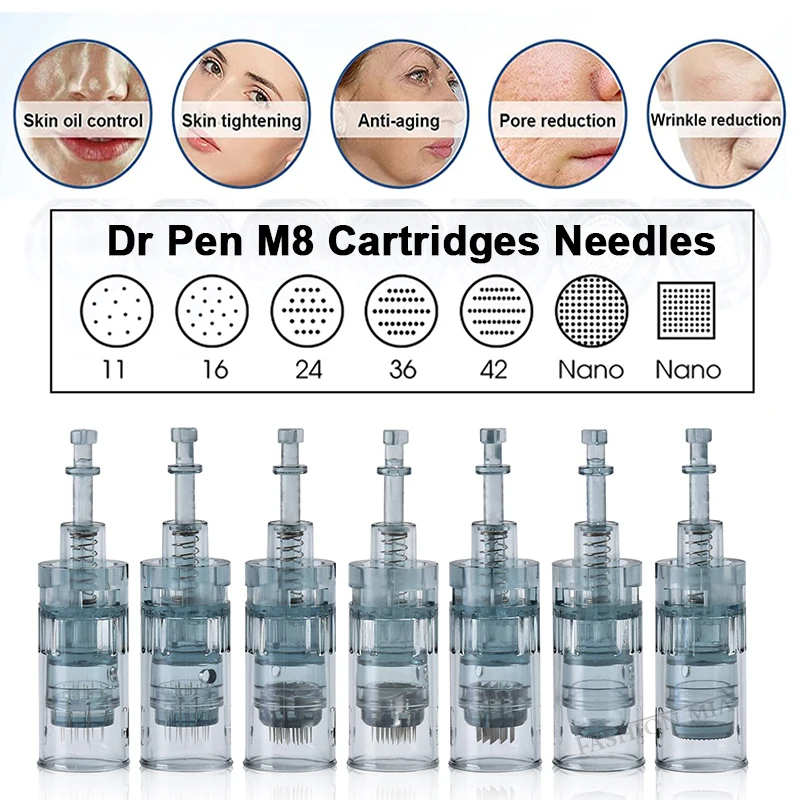 Nano Cartucce Ago 3D Nano Cartucce Di Ricambio Microneedling Per Dr. Pen Ultima M8 Auto Microneedling Macchina Mesoterapia
