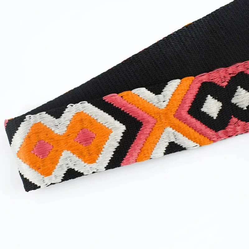 2 Meters 38mm Meetee Polyester Jacquard Webbing Backpack Strap Tape Belt Clothes Binding Tape Sewing Accessories