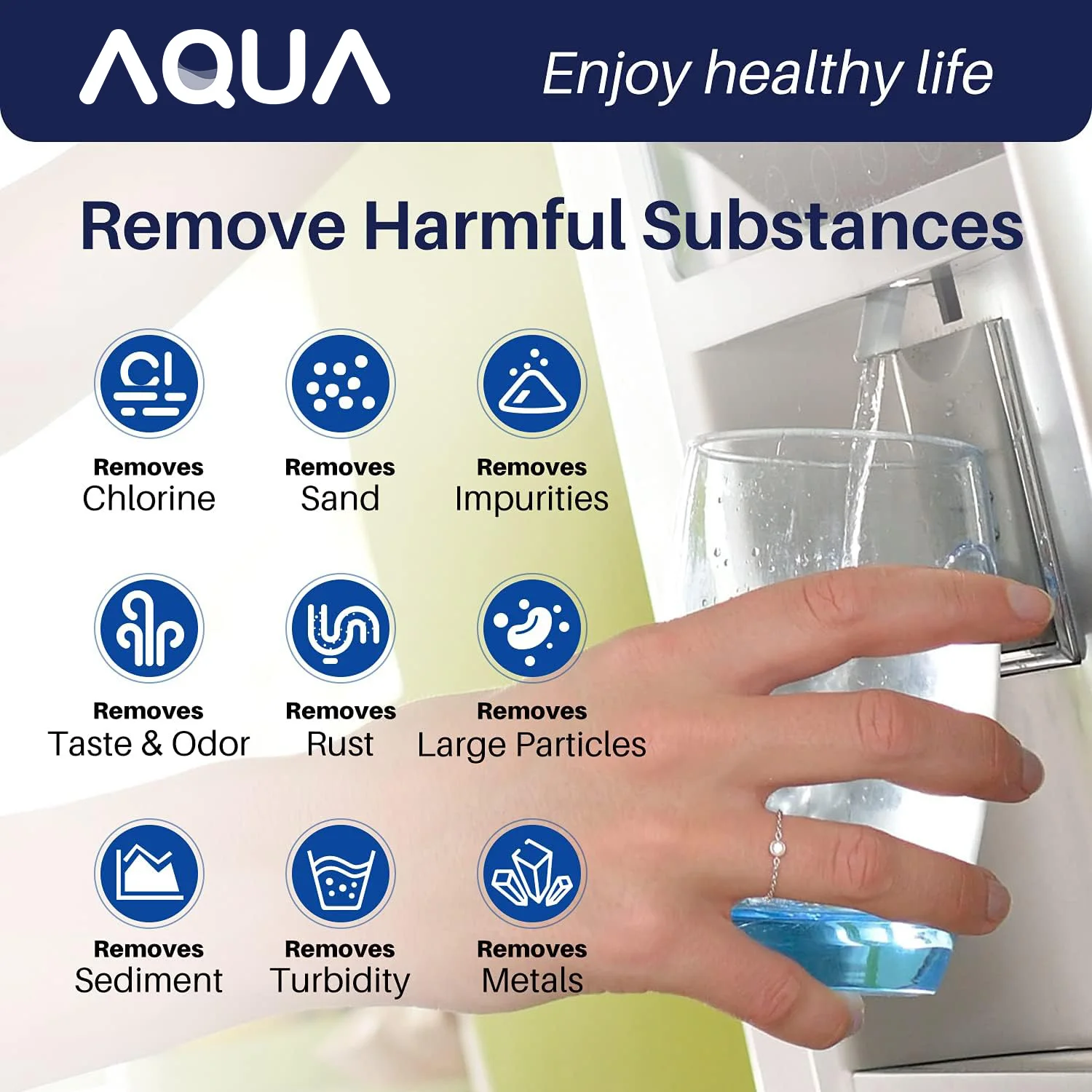 Genuine DA97-17376B Refrigerator Water Filter, NSF Certified Brand, HAF-QIN, EXP, DA97-08006C, RF23M8070SG, RF23M8070SR