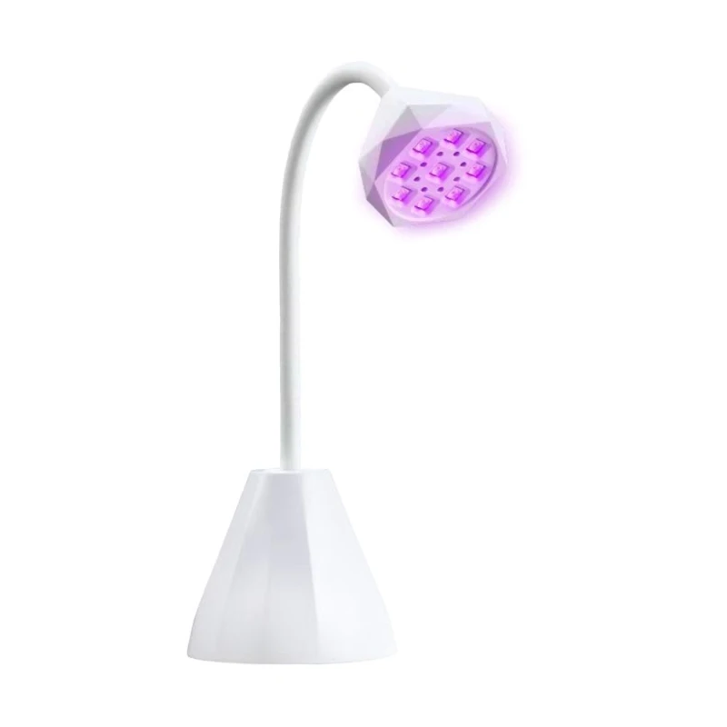 

E74C 360degree Rotatable Hands Free Quick Gel Light UV Light Curing for Travel Home Salon Gift for Woman Girls