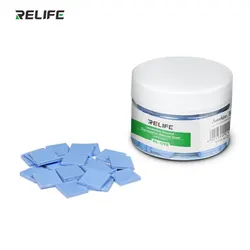 High - Performance Pre - Cut Insulating Thermal Pads - 100PCS Self - Adhesive Silicone Sheets for IC Chip Repair (RL - 098)