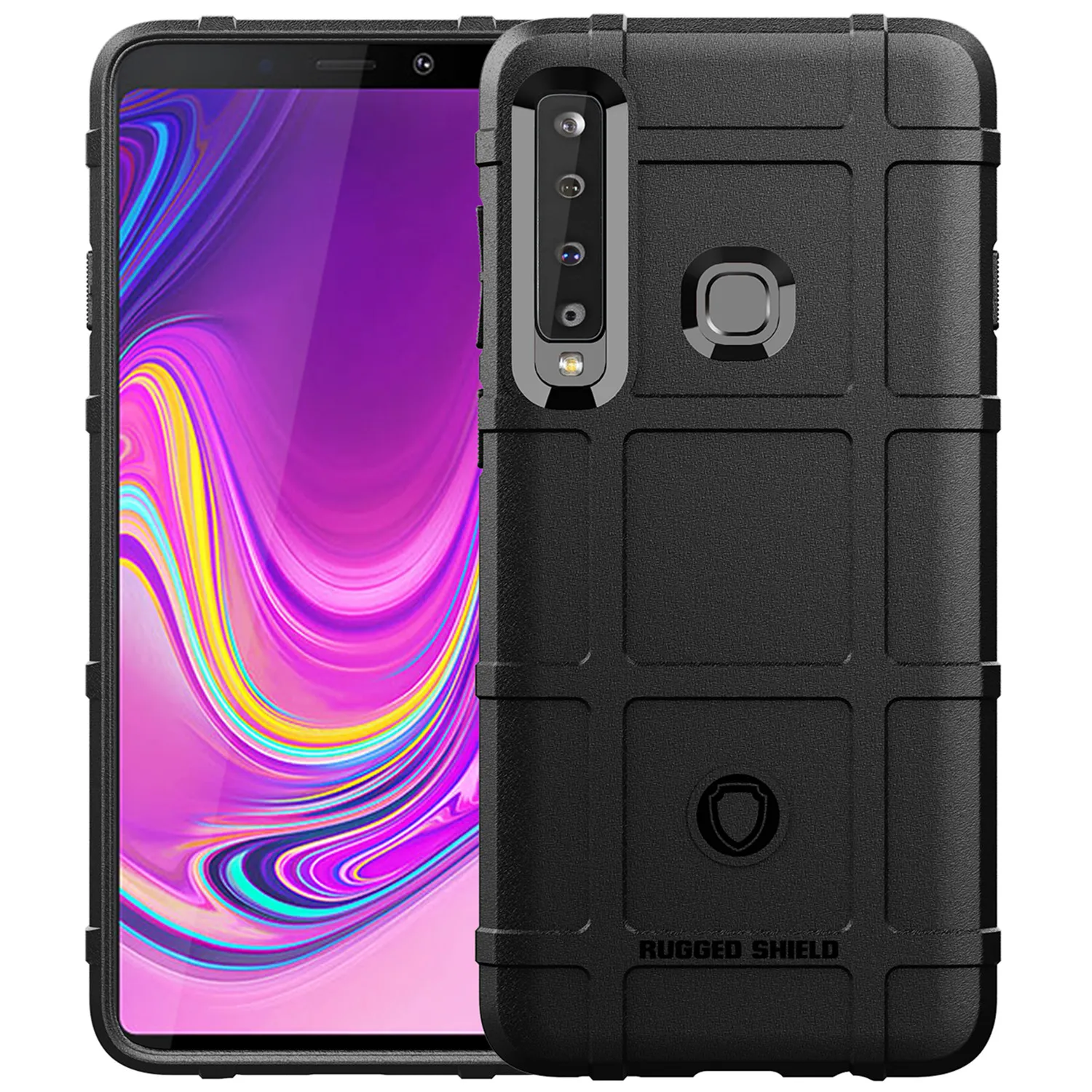 Cover Per Oneplus 12 Weideworld – Morbida E Sottile, Texture In Fibra Di Carbonio, Antiurto, Nera - 2