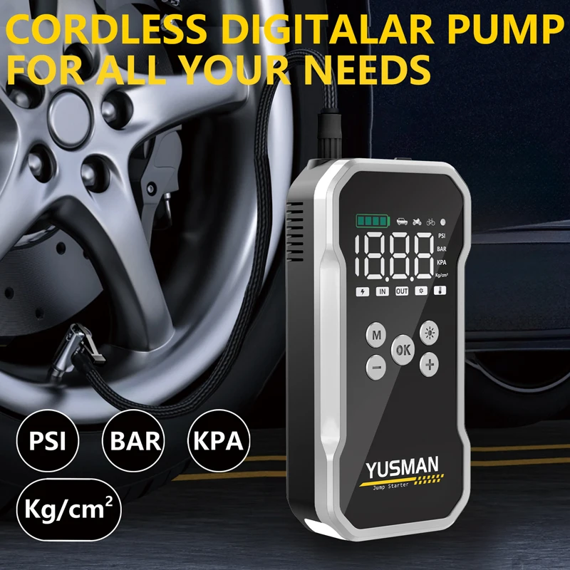 Car Jump Starter Jump Starter 12V Car Jump Starter 4000A Car Battery Starter 15800mAh Portable Power Bank Booster