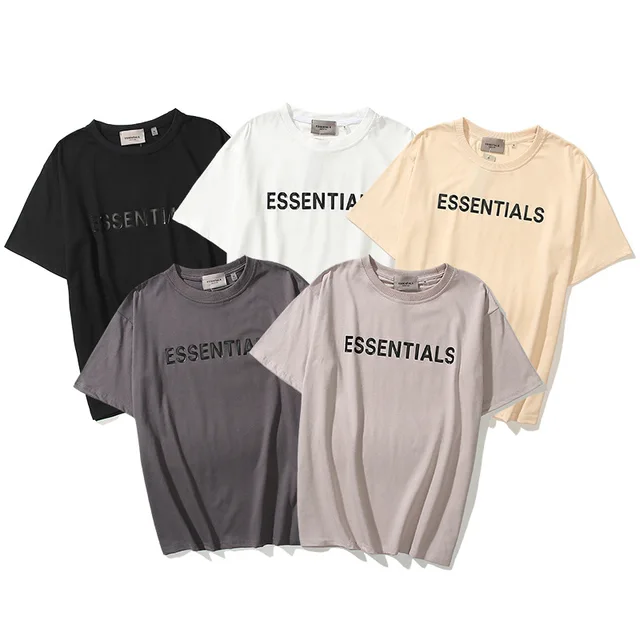 Essentials 5 Colors Tshirt Mens And Women 1