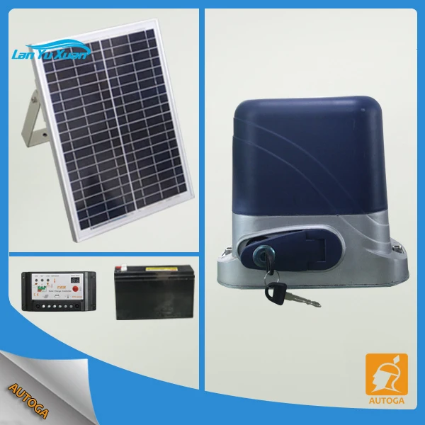 

DC 24V Automatic solar powered sliding gate openers