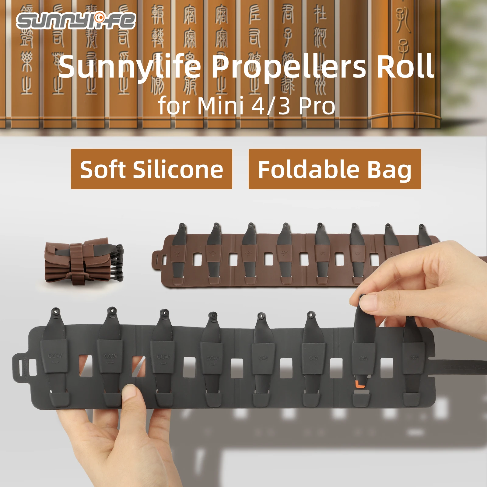 Per Dji Mini 3/4 Pro Drone Elica Borsa Paddle Blade Borsa Per Il Trasporto Per Dji Mini 3 Drone Elica Borse Di Stoccaggio Accessori