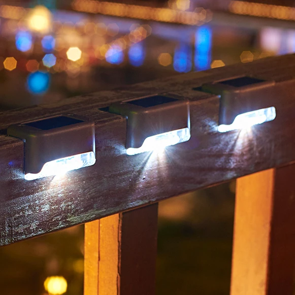 Lampe solaire LED imperméable, éclairage d'extérieur, luminaire de paysage, idéal pour un jardin, une cour, une terrasse, un sentier, ou des escaliers, 1/4/10/20 unités 10