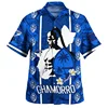 Vintage 3D Guam Island National Flag Printing Shirts Coat Of Arm Graphic Short For Men Fashion Cool Clothing Clothes 1