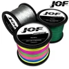 JOF Spinning Yarn 100m Fishing Line X8 Color PE Smooth Multifilament Impact Resistance 8.2~35.8KG Outdoor Trout Feeding Tool 1