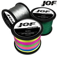 JOF Spinning Yarn 100m Fishing Line X8 Color PE Smooth Multifilament Impact Resistance 8.2~35.8KG Outdoor Trout Feeding Tool 1