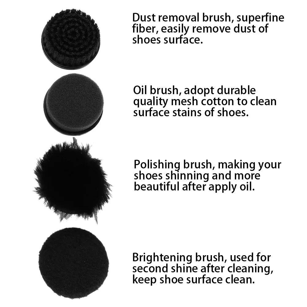 Electric Shoes Polisher Portable Automatic Shoes Cleaning Brush Cleaner Leather Shoes Sneaker Maintenance Leather Shoes Polisher