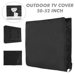 Waterproof Outdoor Dustproof TV Screen Cover - Durable Oxford Fabric for 30-58 Inch TVs (50 to 52 Inch)