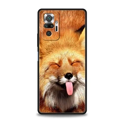 Fox Design Phone Case - Soft Protective Cover - redmi note 11pro (A1)
