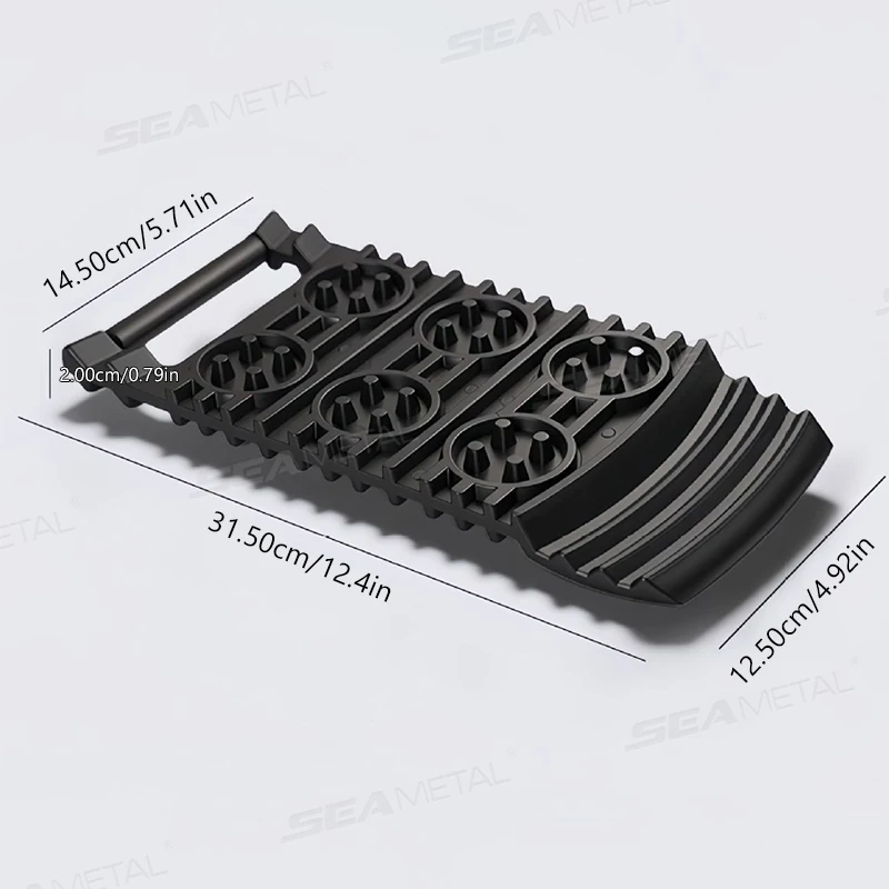 Car Tire Emergency Anti-skid Board Blalion Recovery Tracks Traction Mat Board Snow Chain Shovel Ramps Pad Off Road Accessories
