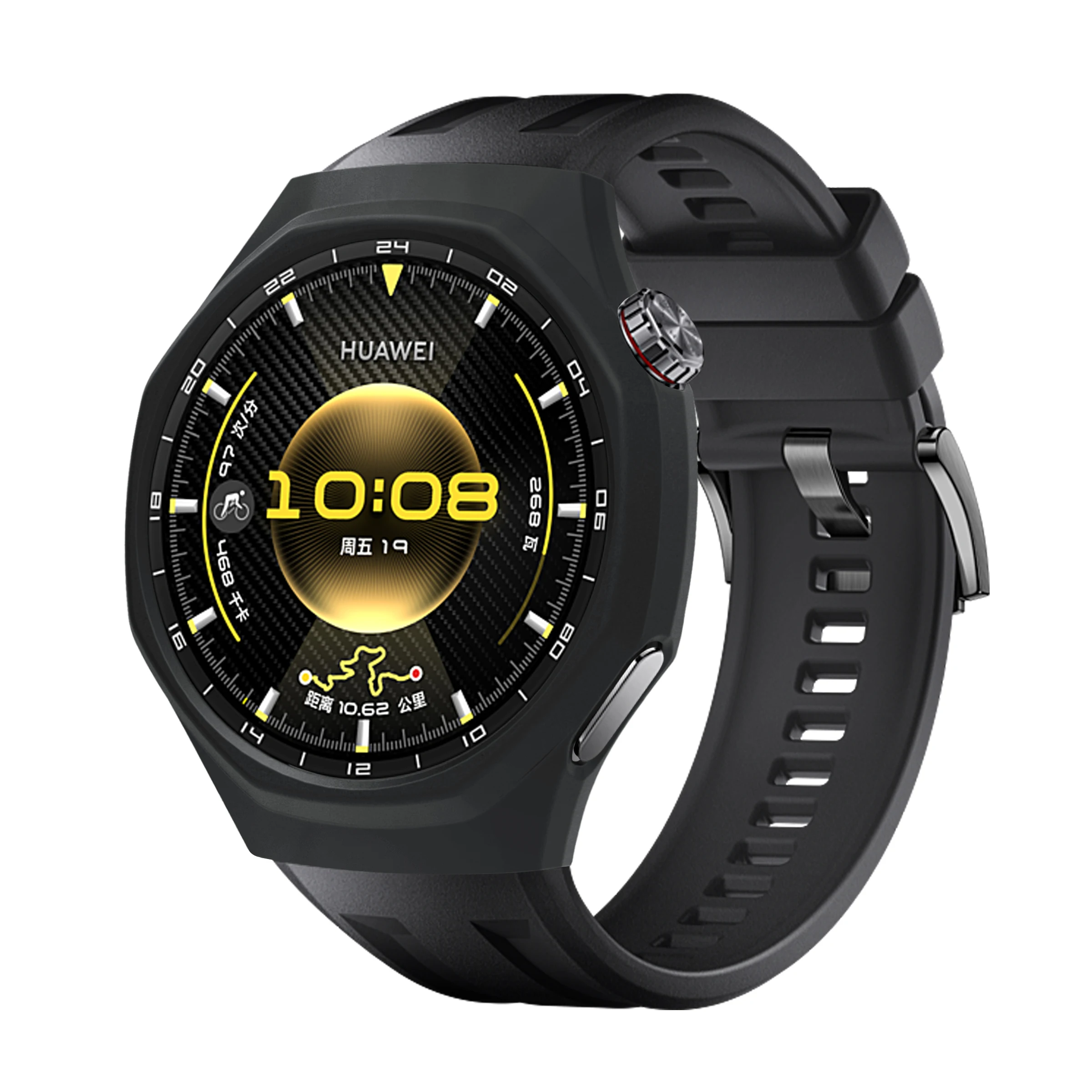 Silicone Protective Cover for Smartwatch - Soft, Colorful, Full Coverage Design