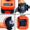 RDDSPON Brushless Electric Angle Grinder Cordless 125MM 3 Gears Cutting Machine Power Tool For Makita 18V Lithium-Ion Battery 6