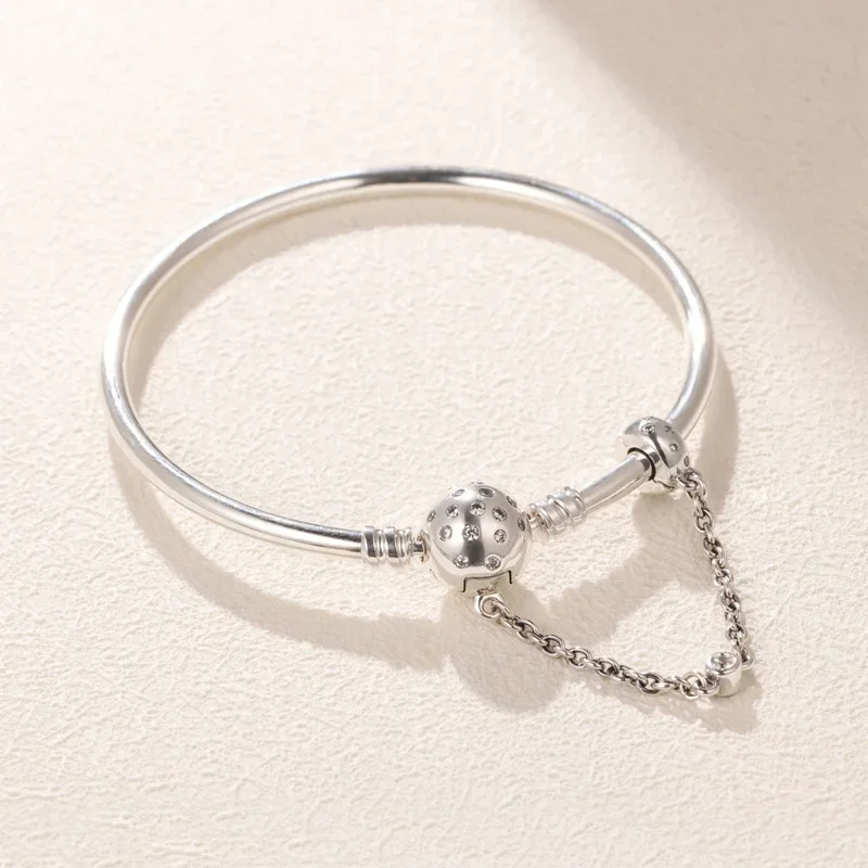 

Браслет женский уникальный из серебра 100% пробы