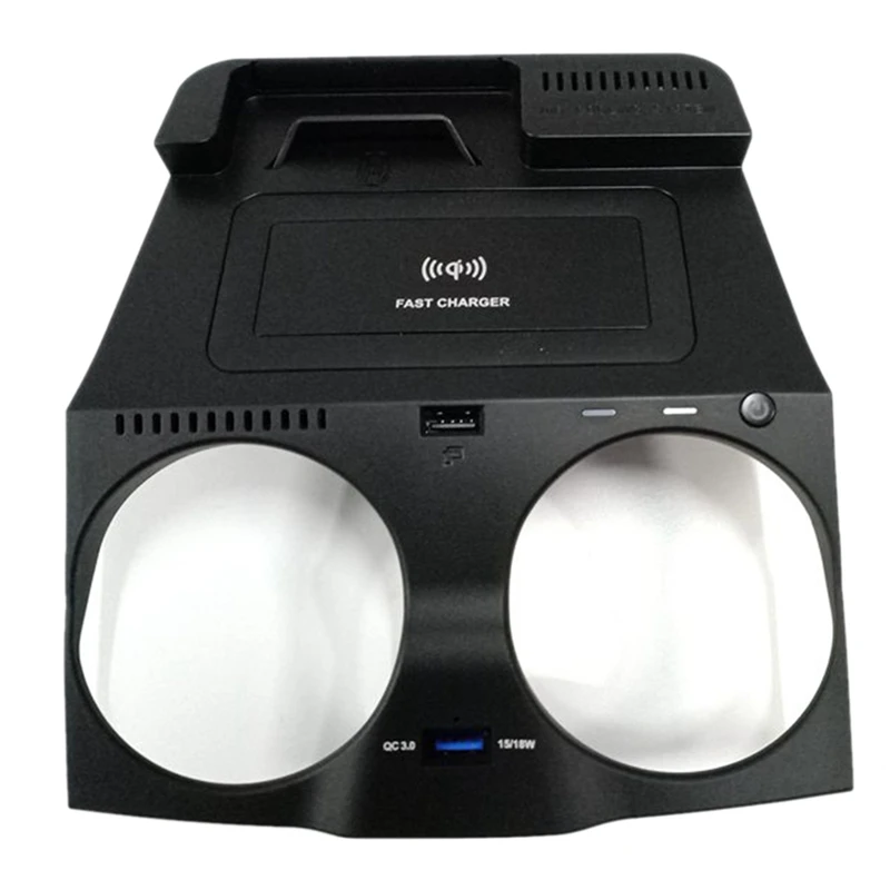 

Автомобильное беспроводное зарядное устройство QI 15 Вт для-BMW 5 6 серии G30 G38 G32 6GT 2018 2019 2020