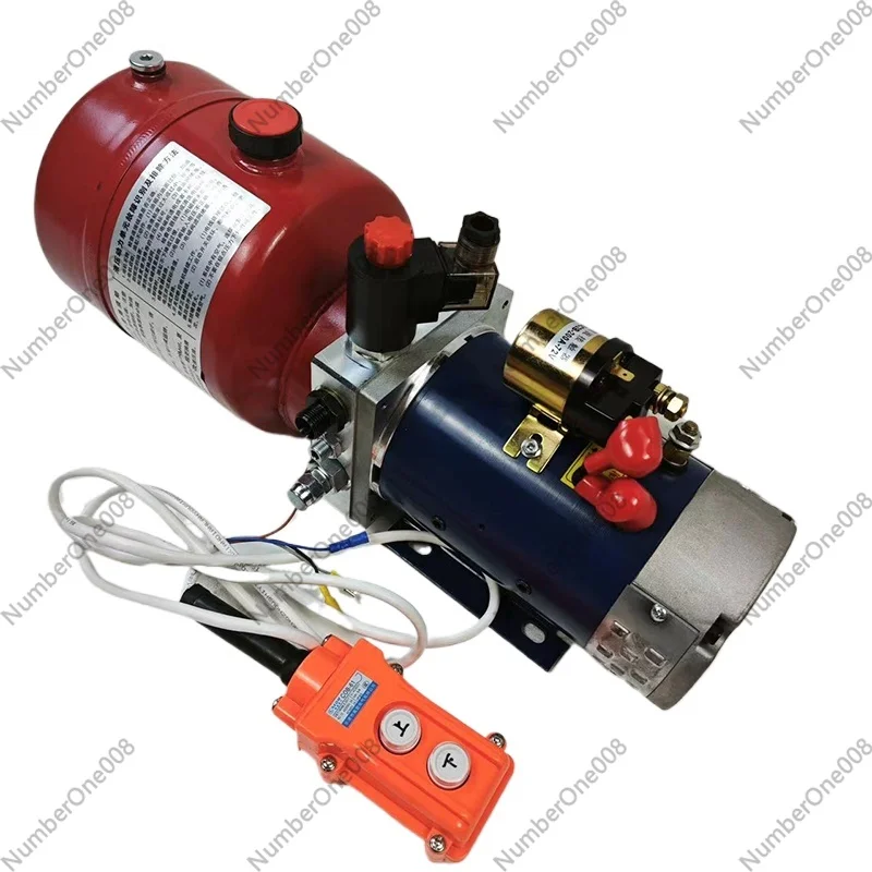 12V 24V 48V 전동 지게차 스태커 리프트 덤프트럭용 유압 파워 유닛 펌프 스테이션 오일 펌프 부품