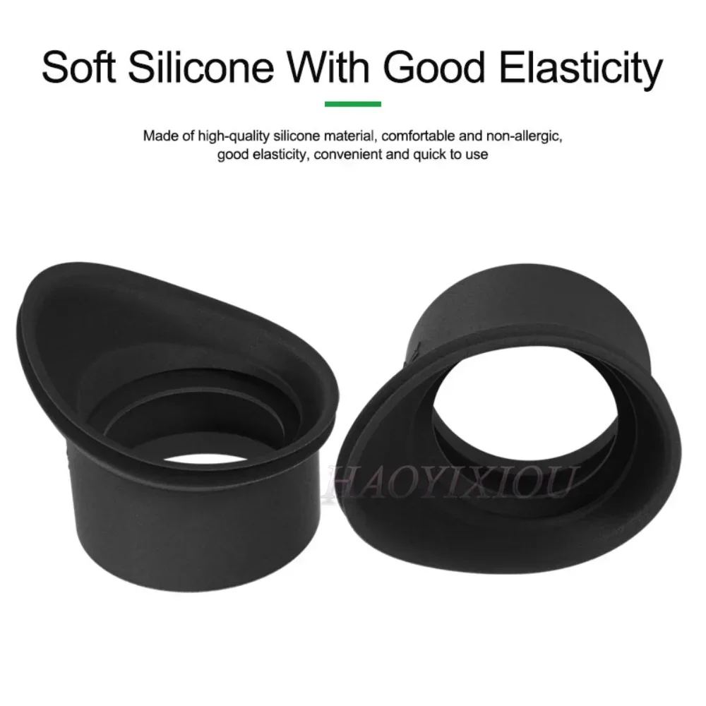 RELIFE M-26 Microscope 3D Goggles Rubber Eyepiece Cover Guards silicone Eyecup Most stereo microscopes Strong shading effect eye protector cups microscope eyepiece stereoscopic microscope eyepiece