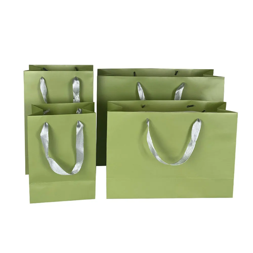 12pcs/Lot Paper Handle Jewelry Bags For Candy Chocolate Christmas Valentines Day New Year DIY Decor Birthday Party Gift Packing