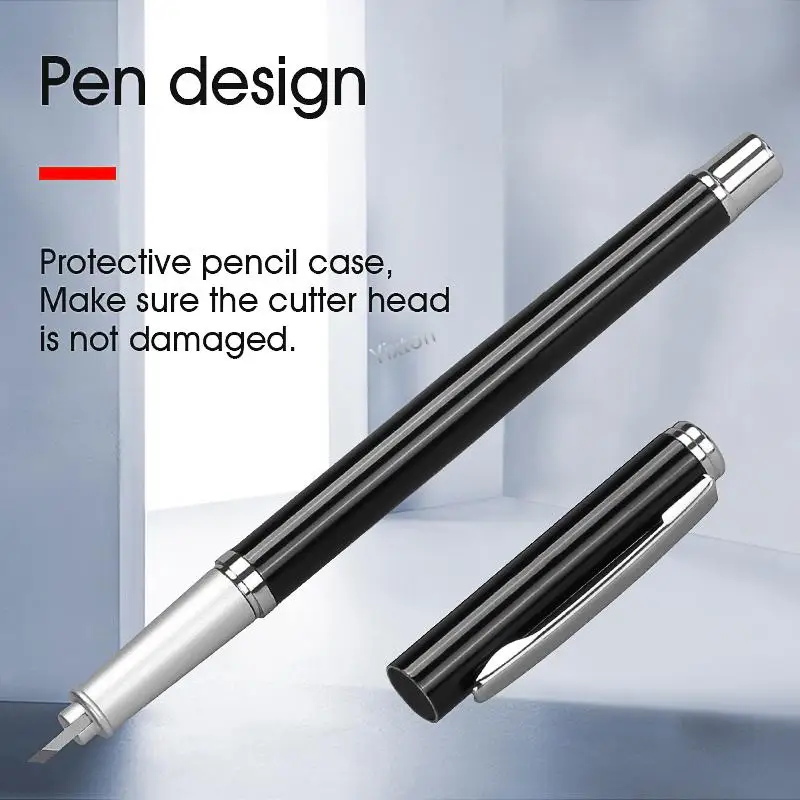 

Fiber Cutting Knife Tools Diagonal Tungsten Fiber Cleaver Pen Optical Fiber Cleaver Pen Type Cutter Cleaving Tool Blade durable