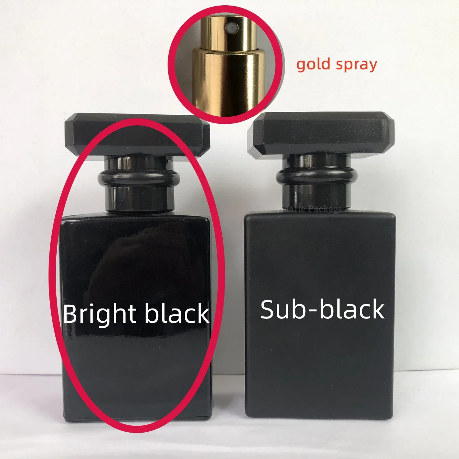 Bright black gold