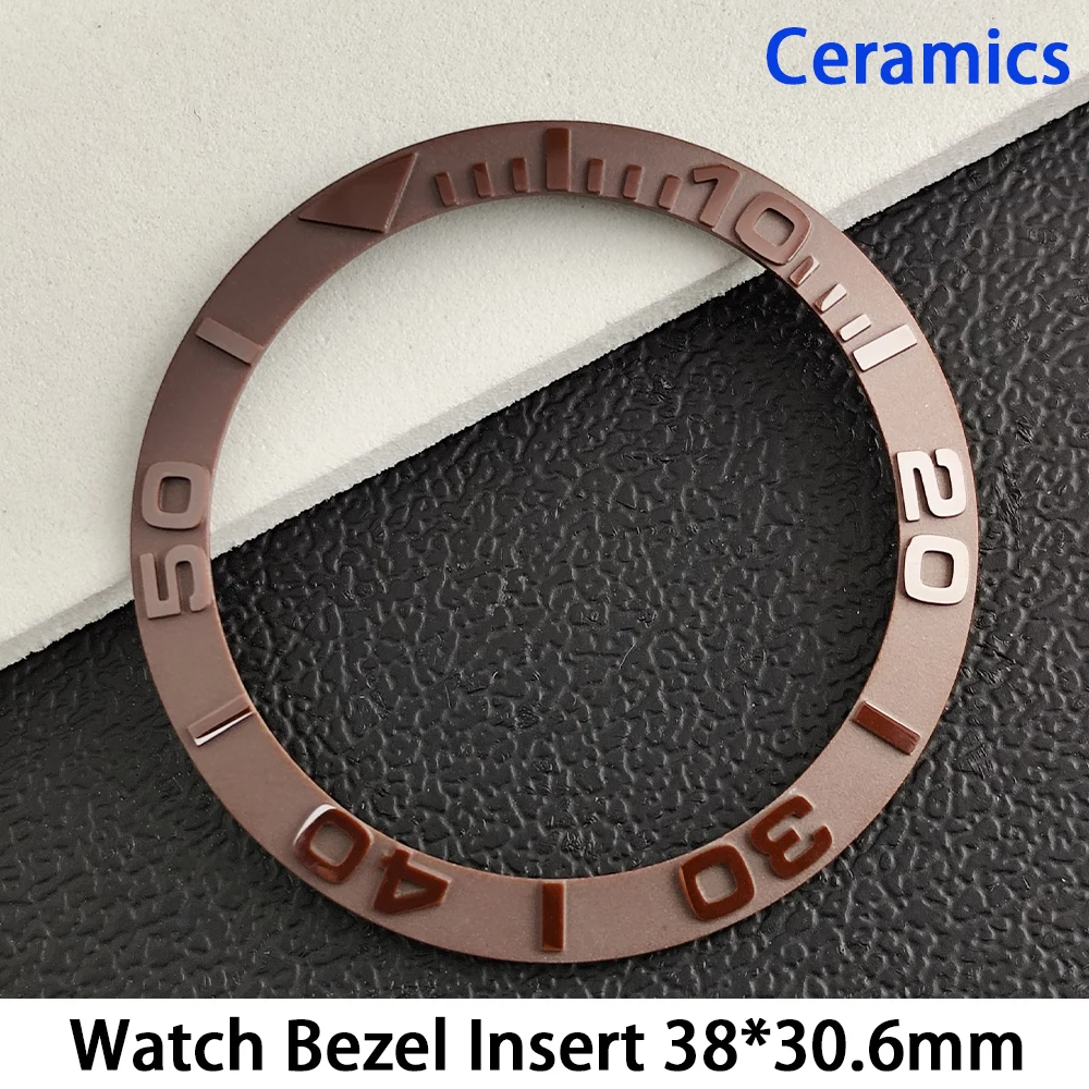 Premium 38mm Sloping Aluminum-Ceramic Bezel Insert