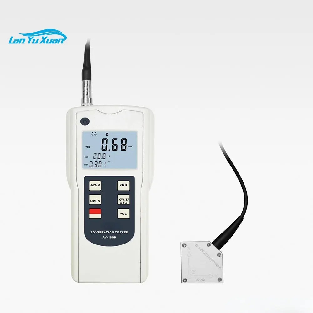 

Mini Vibrometer 3d Trillingsmeter Tester AV-160D Prijs