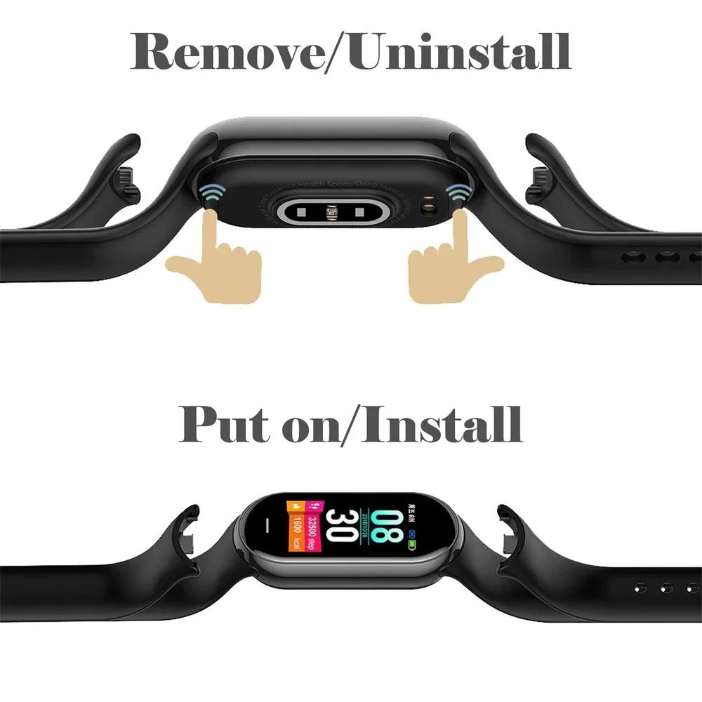 Sport Silicone Waterproof Watchbands - Replacement Strap Accessories