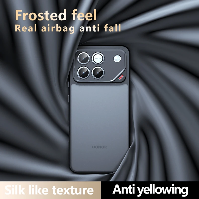 Shockproof Frosted Matte Anti-Fingerprint Transparent Cover