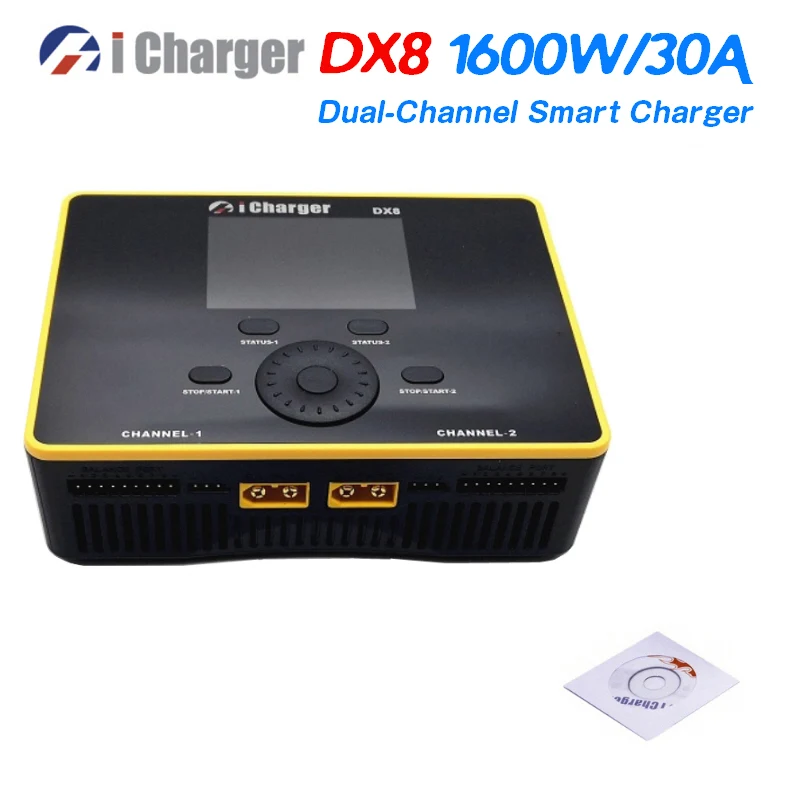 iCharger dx8 2022 Charger 1600W 30A High Power Dual Charger Balance