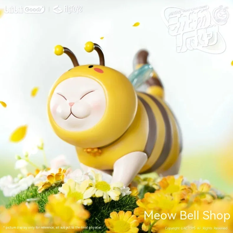 

Cats Anime Meow Bell Animal Party Blind Box Action Figure Doll Collectiable Model Toy Surprise Box Kids Birthday Gifts In Stock