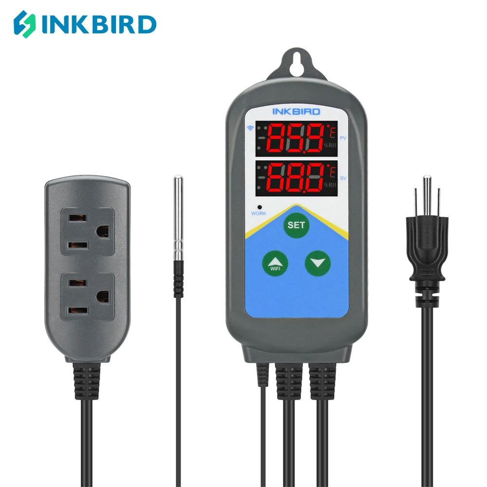 Inkbird Heating Thermostat Aquarium Reptile Submersible Probe