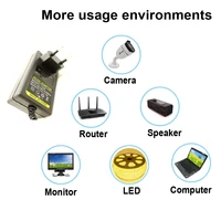 DC 12V 3A EU Plug AC/DC адаптер питания для камеры видеонаблюдения DVR NVR IP-камера AHD TVI CVI Аналоговая камера — изображение 5