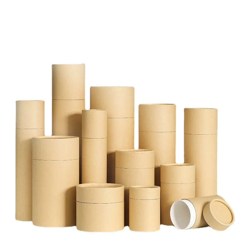 Tubo De Papel Kraft Reforzado De 4 X 48 Pulgadas, Paquete De 1