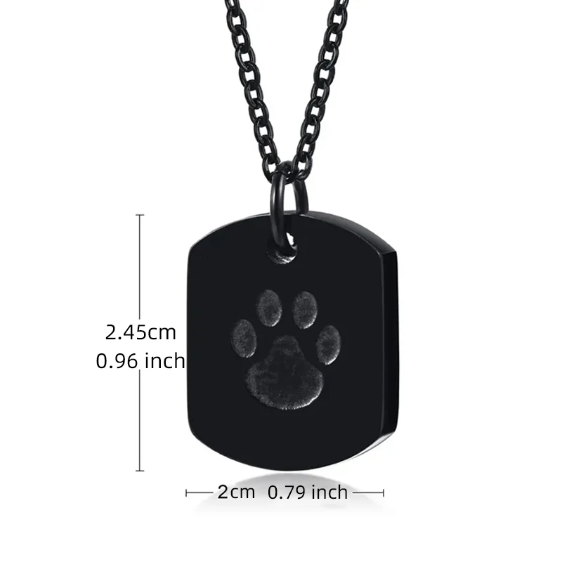 Paw Print Urn Necklace 3