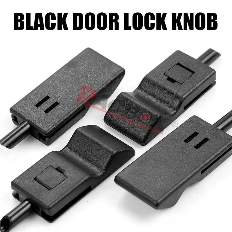 4x Car Front Rear Door Interior Lock Knob Driver Passenger Side For Chevrolet GMC Cadillac Hummer 2007-2014 Parts 15844616 Car Interior Accessories Car Door Lock Knob