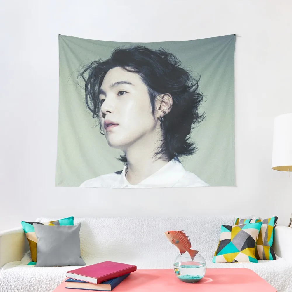 

Long Hair Yoongi #8 Tapestry Living Room Decoration Nordic Home Decor Room Decorations