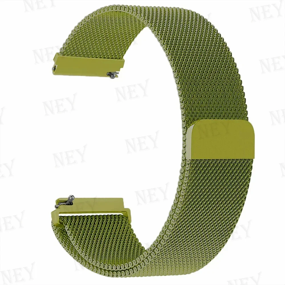 Elegant Milanese Loop Metal Bracelet Strap - 20/22mm