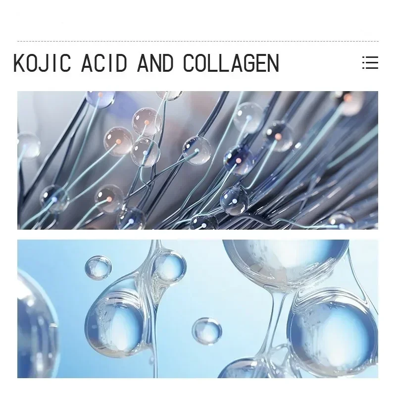 Collagen Underarm Cream Lightening Melanin Moisturizing Kojic Acid Cream Fade Dull Hand Body Elbows Fast Smooth Nourish Lotion 5