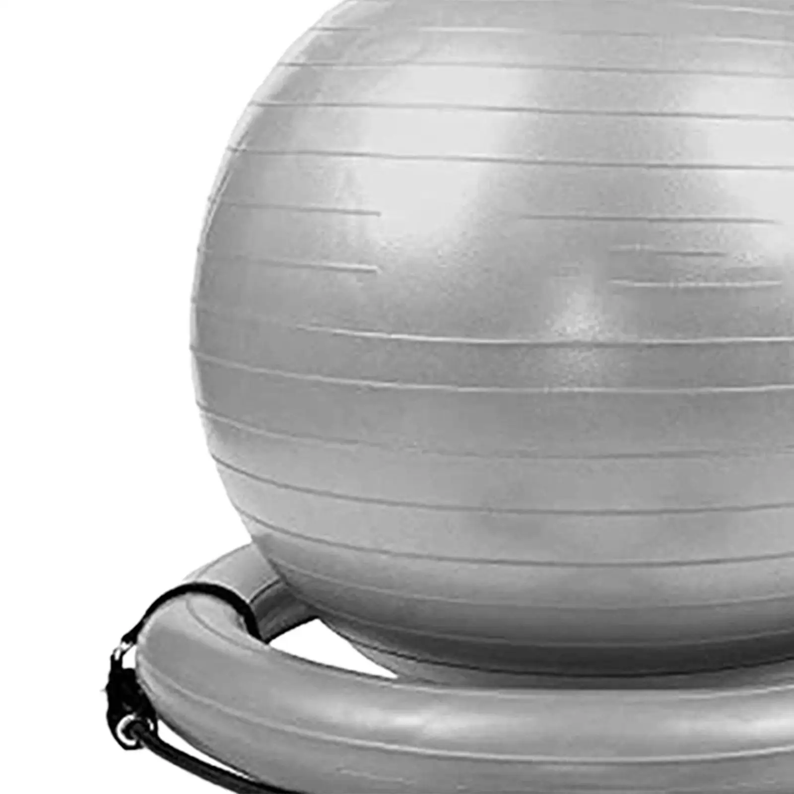 Yoga Ball Chair Kit, with Inflatable Ring Base, Portable Fitness Ball,Exercise Pilates Ball for Practical,Gym,Yoga Enthusiast
