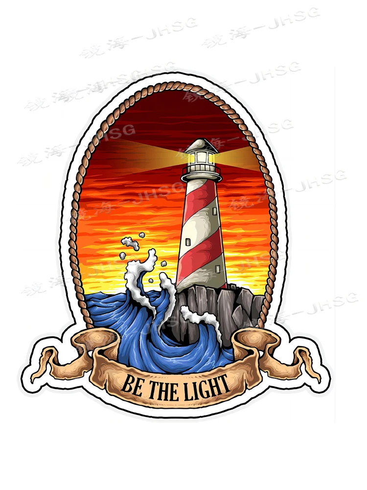

Lighthouse Vinyl Waterproof Sticker Decal Car Laptop Wall Window Bumper Sticker 6"