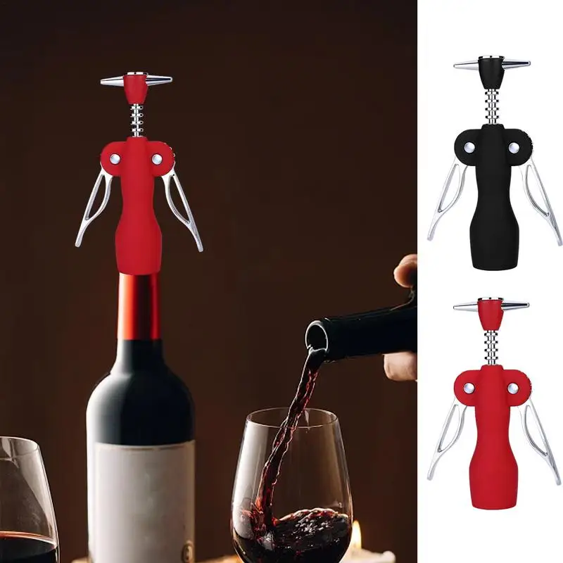 

Wine Opener Manual Wine Opener Tool Exquisite Zinc Alloy Wine Bottle Openers Portable Wine Cork Screw For Winery Opener Supplies